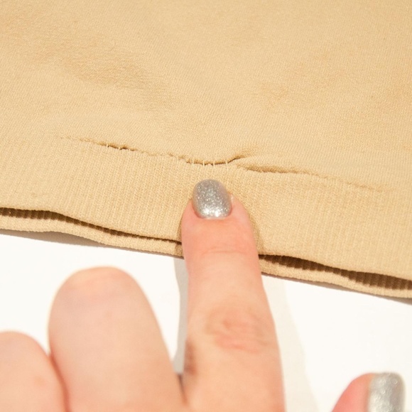 Beige body stocking dress. - Picture 7 of 8